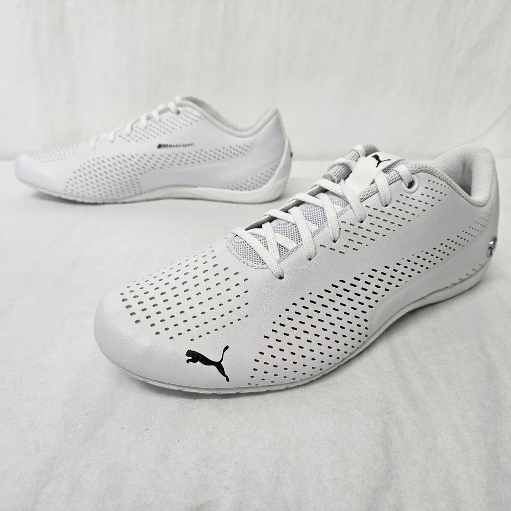 Puma BMW MMS Drift Cat 5 Ultra II M Racing Shoes 306495-02 White Womens Size 9